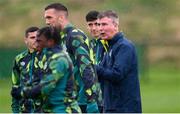 22 September 2022; Manager Stephen Kenny during a Republic of Ireland training session at the FAI National Training Centre in Abbotstown, Dublin. Photo by Stephen McCarthy/Sportsfile