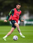 22 September 2022; Alan Browne during a Republic of Ireland training session at the FAI National Training Centre in Abbotstown, Dublin. Photo by Stephen McCarthy/Sportsfile