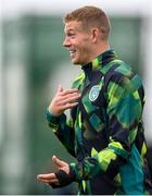 22 September 2022; James McClean during a Republic of Ireland training session at the FAI National Training Centre in Abbotstown, Dublin. Photo by Stephen McCarthy/Sportsfile