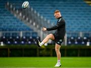 22 September 2022; Ciarán Frawley during Leinster rugby Captain's Run at RDS Arena in Dublin. Photo by Harry Murphy/Sportsfile