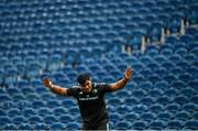 22 September 2022; Michael Ala'alatoa during Leinster rugby Captain's Run at RDS Arena in Dublin. Photo by Harry Murphy/Sportsfile