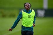 22 September 2022; Michael Obafemi during a Republic of Ireland training session at the FAI National Training Centre in Abbotstown, Dublin. Photo by Stephen McCarthy/Sportsfile