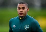 22 September 2022; Goalkeeper Gavin Bazunu during a Republic of Ireland training session at the FAI National Training Centre in Abbotstown, Dublin. Photo by Stephen McCarthy/Sportsfile