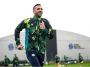 22 September 2022; Shane Duffy during a Republic of Ireland training session at the FAI National Training Centre in Abbotstown, Dublin. Photo by Stephen McCarthy/Sportsfile