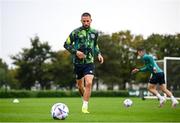 22 September 2022; Conor Hourihane during a Republic of Ireland training session at the FAI National Training Centre in Abbotstown, Dublin. Photo by Stephen McCarthy/Sportsfile