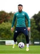 22 September 2022; Scott Hogan during a Republic of Ireland training session at the FAI National Training Centre in Abbotstown, Dublin. Photo by Stephen McCarthy/Sportsfile