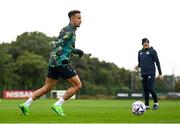 22 September 2022; Callum Robinson during a Republic of Ireland training session at the FAI National Training Centre in Abbotstown, Dublin. Photo by Stephen McCarthy/Sportsfile