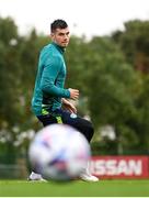 22 September 2022; John Egan during a Republic of Ireland training session at the FAI National Training Centre in Abbotstown, Dublin. Photo by Stephen McCarthy/Sportsfile