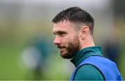 22 September 2022; Scott Hogan during a Republic of Ireland training session at the FAI National Training Centre in Abbotstown, Dublin. Photo by Stephen McCarthy/Sportsfile