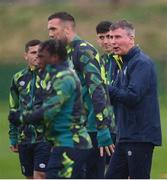 22 September 2022; Manager Stephen Kenny and players during a Republic of Ireland training session at the FAI National Training Centre in Abbotstown, Dublin. Photo by Stephen McCarthy/Sportsfile