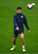 22 September 2022; Anselmo García MacNulty during a Republic of Ireland U21 training session at Tallaght Stadium in Dublin. Photo by Eóin Noonan/Sportsfile