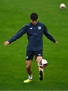 22 September 2022; Anselmo García MacNulty during a Republic of Ireland U21 training session at Tallaght Stadium in Dublin. Photo by Eóin Noonan/Sportsfile