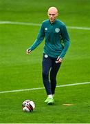 22 September 2022; Will Smallbone during a Republic of Ireland U21 training session at Tallaght Stadium in Dublin. Photo by Eóin Noonan/Sportsfile