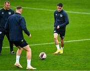 22 September 2022; Dawson Devoy during a Republic of Ireland U21 training session at Tallaght Stadium in Dublin. Photo by Eóin Noonan/Sportsfile