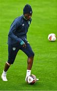 22 September 2022; JJ Kayode during a Republic of Ireland U21 training session at Tallaght Stadium in Dublin. Photo by Eóin Noonan/Sportsfile