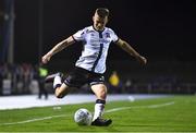 16 September 2022; Lewis Macari of Dundalk during the Extra.ie FAI Cup Quarter-Final match between Waterford and Dundalk at the RSC in Waterford. Photo by Ben McShane/Sportsfile