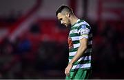 22 September 2022; Aaron Greene of Shamrock Rovers during the SSE Airtricity League Premier Division match between Shelbourne and Shamrock Rovers at Tolka Park in Dublin. Photo by Sam Barnes/Sportsfile