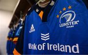 23 September 2022; A detailed view of a jersey before the United Rugby Championship match between Leinster and Benetton at RDS Arena in Dublin. Photo by Harry Murphy/Sportsfile