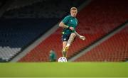 23 September 2022; James McClean during a Republic of Ireland training session at Hampden Park in Glasgow, Scotland. Photo by Stephen McCarthy/Sportsfile