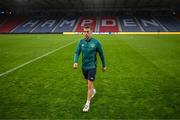 23 September 2022; Seamus Coleman during a Republic of Ireland training session at Hampden Park in Glasgow, Scotland. Photo by Stephen McCarthy/Sportsfile