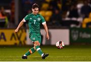 23 September 2022; Joe Hodge of Republic of Ireland during the UEFA European U21 Championship play-off first leg match between Republic of Ireland and Israel at Tallaght Stadium in Dublin. Photo by Eóin Noonan/Sportsfile