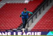23 September 2022; Chiedozie Ogbene during a Republic of Ireland training session at Hampden Park in Glasgow, Scotland. Photo by Stephen McCarthy/Sportsfile