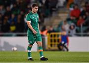 23 September 2022; Joe Hodge of Republic of Ireland during the UEFA European U21 Championship play-off first leg match between Republic of Ireland and Israel at Tallaght Stadium in Dublin. Photo by Seb Daly/Sportsfile