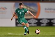 23 September 2022; Joe Hodge of Republic of Ireland during the UEFA European U21 Championship play-off first leg match between Republic of Ireland and Israel at Tallaght Stadium in Dublin. Photo by Seb Daly/Sportsfile