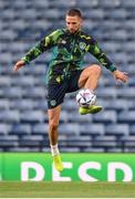 23 September 2022; Conor Hourihane during a Republic of Ireland training session at Hampden Park in Glasgow, Scotland. Photo by Stephen McCarthy/Sportsfile