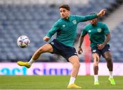 23 September 2022; Robbie Brady during a Republic of Ireland training session at Hampden Park in Glasgow, Scotland. Photo by Stephen McCarthy/Sportsfile