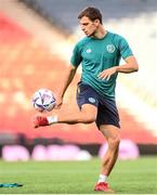 23 September 2022; Jayson Molumby during a Republic of Ireland training session at Hampden Park in Glasgow, Scotland. Photo by Stephen McCarthy/Sportsfile