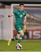 23 September 2022; Dawson Devoy of Republic of Ireland during the UEFA European U21 Championship play-off first leg match between Republic of Ireland and Israel at Tallaght Stadium in Dublin. Photo by Seb Daly/Sportsfile
