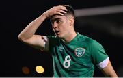 23 September 2022; Dawson Devoy of Republic of Ireland after the UEFA European U21 Championship play-off first leg match between Republic of Ireland and Israel at Tallaght Stadium in Dublin. Photo by Seb Daly/Sportsfile