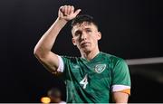 23 September 2022; Joe Redmond of Republic of Ireland after the UEFA European U21 Championship play-off first leg match between Republic of Ireland and Israel at Tallaght Stadium in Dublin. Photo by Seb Daly/Sportsfile