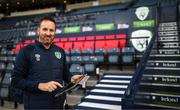 23 September 2022; Ger Dunne, head analyst, during a Republic of Ireland training session at Hampden Park in Glasgow, Scotland. Photo by Stephen McCarthy/Sportsfile