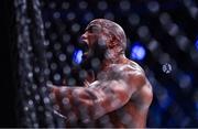 23 September 2022; Yoel Romero celebrates after defeating Melvin Manhoef during their light heavyweight bout during Bellator 285 at 3 Arena in Dublin. Photo by Sam Barnes/Sportsfile