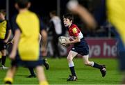 23 September 2022; Action between Clondalkin RFC and Old Wesley RFC during the Half-time Minis at the United Rugby Championship match between Leinster and Benetton at RDS Arena in Dublin. Photo by Brendan Moran/Sportsfile