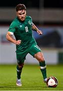 23 September 2022; Aaron Connolly of Republic of Ireland during the UEFA European U21 Championship play-off first leg match between Republic of Ireland and Israel at Tallaght Stadium in Dublin. Photo by Eóin Noonan/Sportsfile