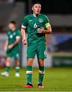 23 September 2022; Conor Coventry of Republic of Ireland during the UEFA European U21 Championship play-off first leg match between Republic of Ireland and Israel at Tallaght Stadium in Dublin. Photo by Eóin Noonan/Sportsfile