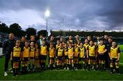 23 September 2022; Clondalkin RFC before the Half-time Minis at the United Rugby Championship match between Leinster and Benetton at RDS Arena in Dublin. Photo by Harry Murphy/Sportsfile