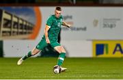 23 September 2022; Jake O'Brien of Republic of Ireland during the UEFA European U21 Championship play-off first leg match between Republic of Ireland and Israel at Tallaght Stadium in Dublin. Photo by Seb Daly/Sportsfile