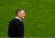 23 September 2022; Republic of Ireland manager Jim Crawford before the UEFA European U21 Championship play-off first leg match between Republic of Ireland and Israel at Tallaght Stadium in Dublin. Photo by Seb Daly/Sportsfile