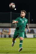 23 September 2022; Aaron Connolly of Republic of Ireland during the UEFA European U21 Championship play-off first leg match between Republic of Ireland and Israel at Tallaght Stadium in Dublin. Photo by Seb Daly/Sportsfile