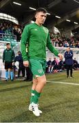 23 September 2022; Joe Redmond of Republic of Ireland before the UEFA European U21 Championship play-off first leg match between Republic of Ireland and Israel at Tallaght Stadium in Dublin. Photo by Seb Daly/Sportsfile