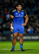 23 September 2022; Michael Ala'alatoa of Leinster during the United Rugby Championship match between Leinster and Benetton at the RDS Arena in Dublin. Photo by Harry Murphy/Sportsfile
