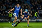 23 September 2022; Will Connors and Jimmy O'Brien of Leinster during the United Rugby Championship match between Leinster and Benetton at the RDS Arena in Dublin. Photo by Harry Murphy/Sportsfile