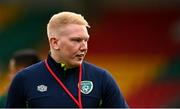 23 September 2022; Republic of Ireland STATSports analyst Adam Fox during the UEFA European U21 Championship play-off first leg match between Republic of Ireland and Israel at Tallaght Stadium in Dublin. Photo by Eóin Noonan/Sportsfile