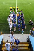 24 September 2022; Teams make their way out for the start during a 2022 EVOKE.ie FAI Women's Cup Semi-Finals match between Athlone Town and Wexford Youths at Athlone Town Stadium in Westmeath. Photo by Michael P Ryan/Sportsfile