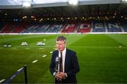 24 September 2022; Republic of Ireland manager Stephen Kenny before UEFA Nations League B Group 1 match between Scotland and Republic of Ireland at Hampden Park in Glasgow, Scotland. Photo by Stephen McCarthy/Sportsfile