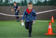 24 September 2022; #BeActive Festival Brings Young and Old Together at Sport Ireland Campus for European Week of Sport. Over 4500 people visited the Sport Ireland Campus in Blanchardstown on Saturday 24th September to experience over 40 different sports at the #Beactive Festival. Part of European Week of Sport 2022 which runs from the 23rd – 30th of September, the #Beactive Festival introduces people to the wide variety of sports that they may not have experienced before. The event provides opportunities for both adults and children of all ages and abilities to trial the world-class facilities at the Sport Ireland Campus and sample over many sports and activities that are showcased throughout the day, alongside well-known faces from Irish sport, and the chance to lift some of Ireland’s most famous silverware like Sam Maguire or the Triple Crown. Hurling All Ireland Winner Barry Nash, 7s rugby player Stacey Flood, Olympian boxer Brendan Irvine and legend Alan Brogan and many more were in attendance. The festival was filled with skill challenges, demonstrations, sports personality appearances, taster sessions, trophy zone, food village, music and much more. Photo by Brendan Moran/Sportsfile